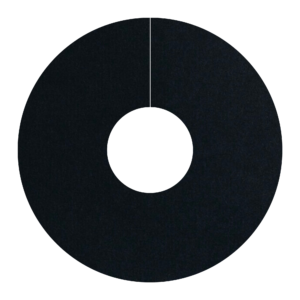 Self-Adhesive Radiator Pipe Covers, Colour: FC38 / Black