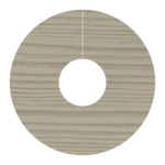 Self-Adhesive Radiator Pipe Covers, Colour: FC63 / Light Grey Pine