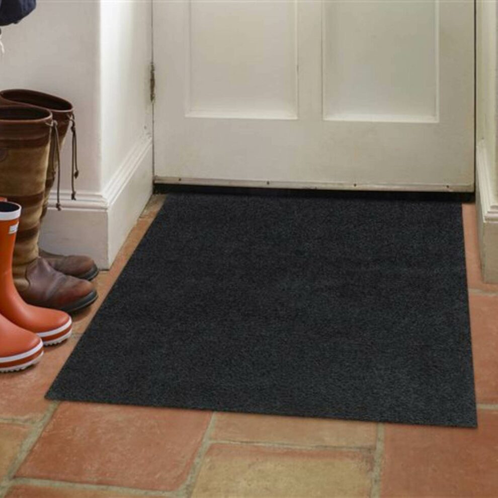 Indoor Dirt Trapping Turtle Mat Grey