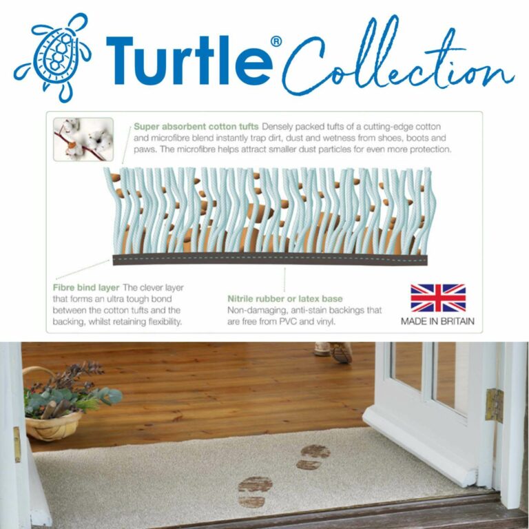 Indoor Dirt Trapping Turtle Mat Seal