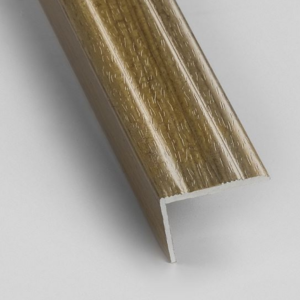 M75 - 15mm Self-Adhesive Peel & Stick Stair Nosing for Wood & Laminate Flooring - oak
