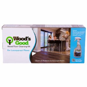 Wood's Good Wood Flooring Cleaning Kit For acquered flooring