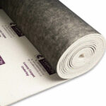 Carpet City - High-Density Diamond - 11mm Thick PU - Carpet Underlay - 15.07m² Roll